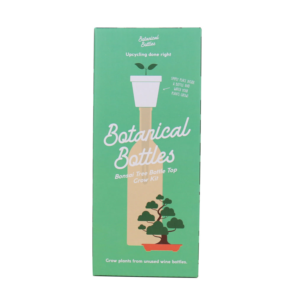 Gift Republic Botanical Bottles Kweekset - Bonsai Bomen